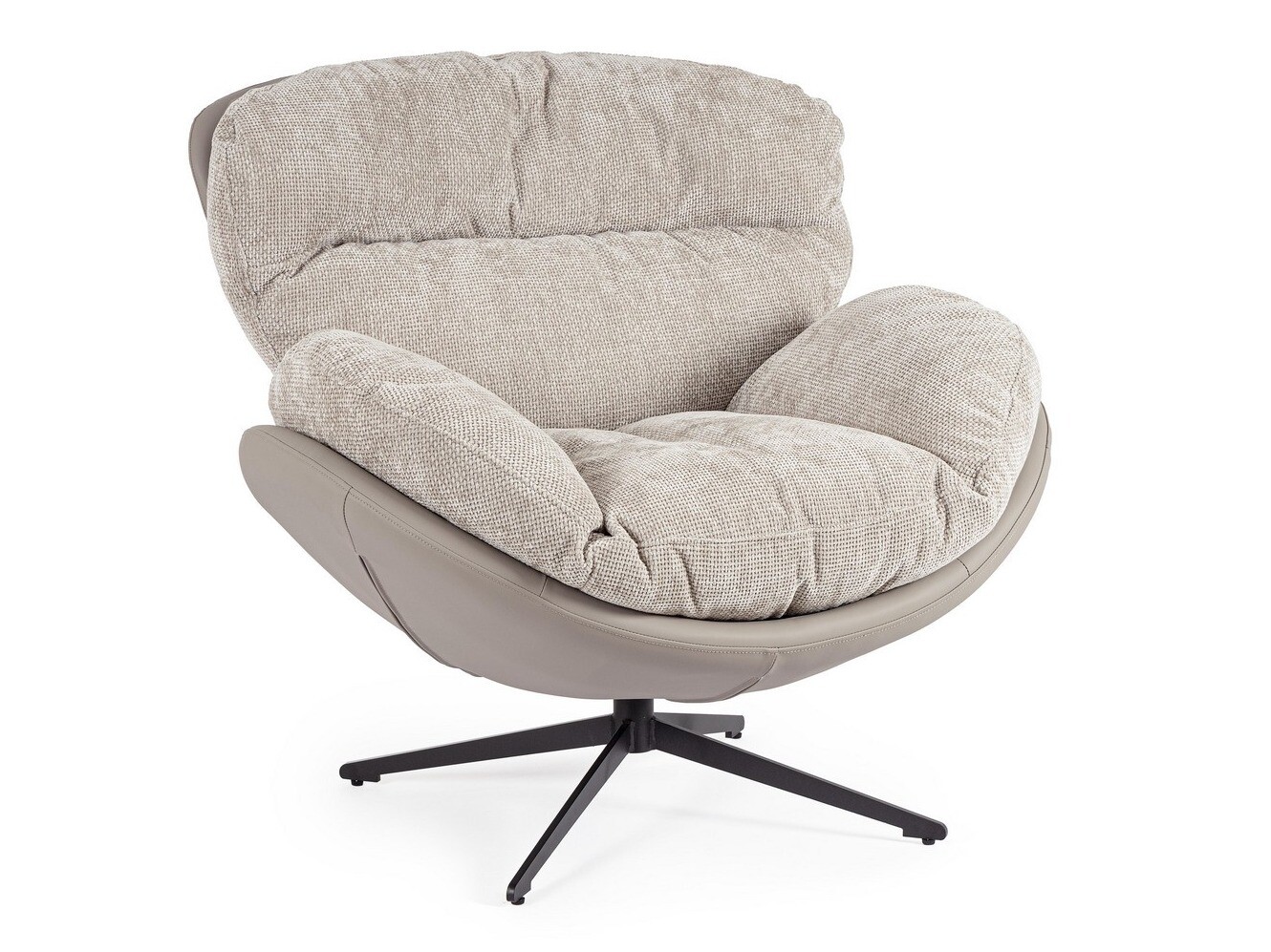 Fotelj Keizer 332 (Siva + Taupe)