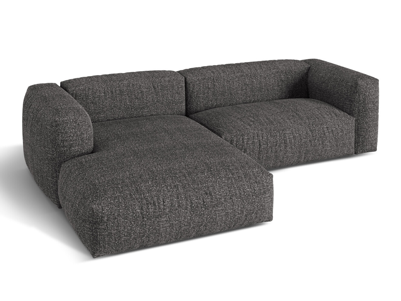 Modularna kotna sedežna garnitura Sorcoro 122 (Monet Anthracite)