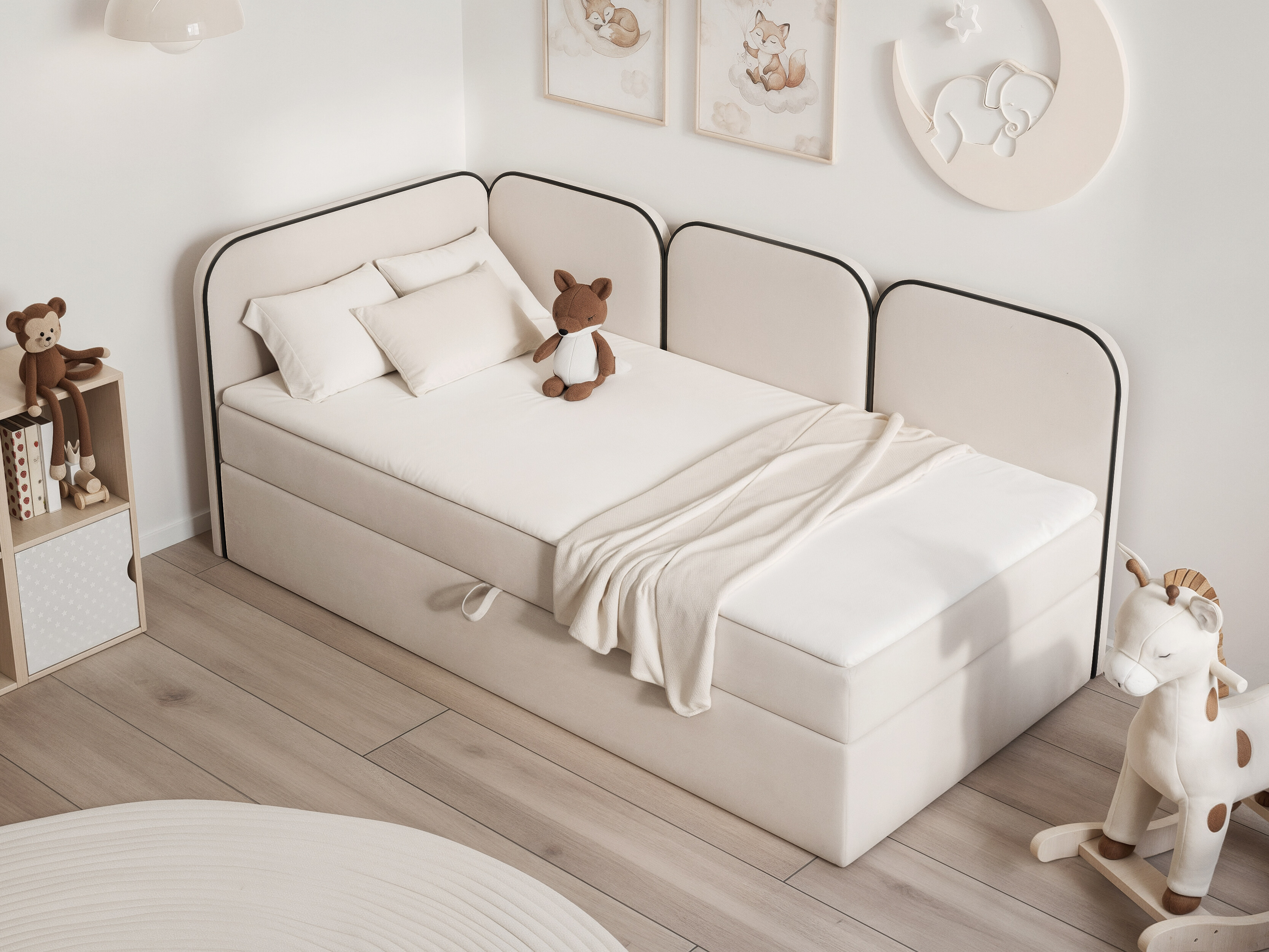 Postelja Hesperia 138 (Dream Velvet 202.03)