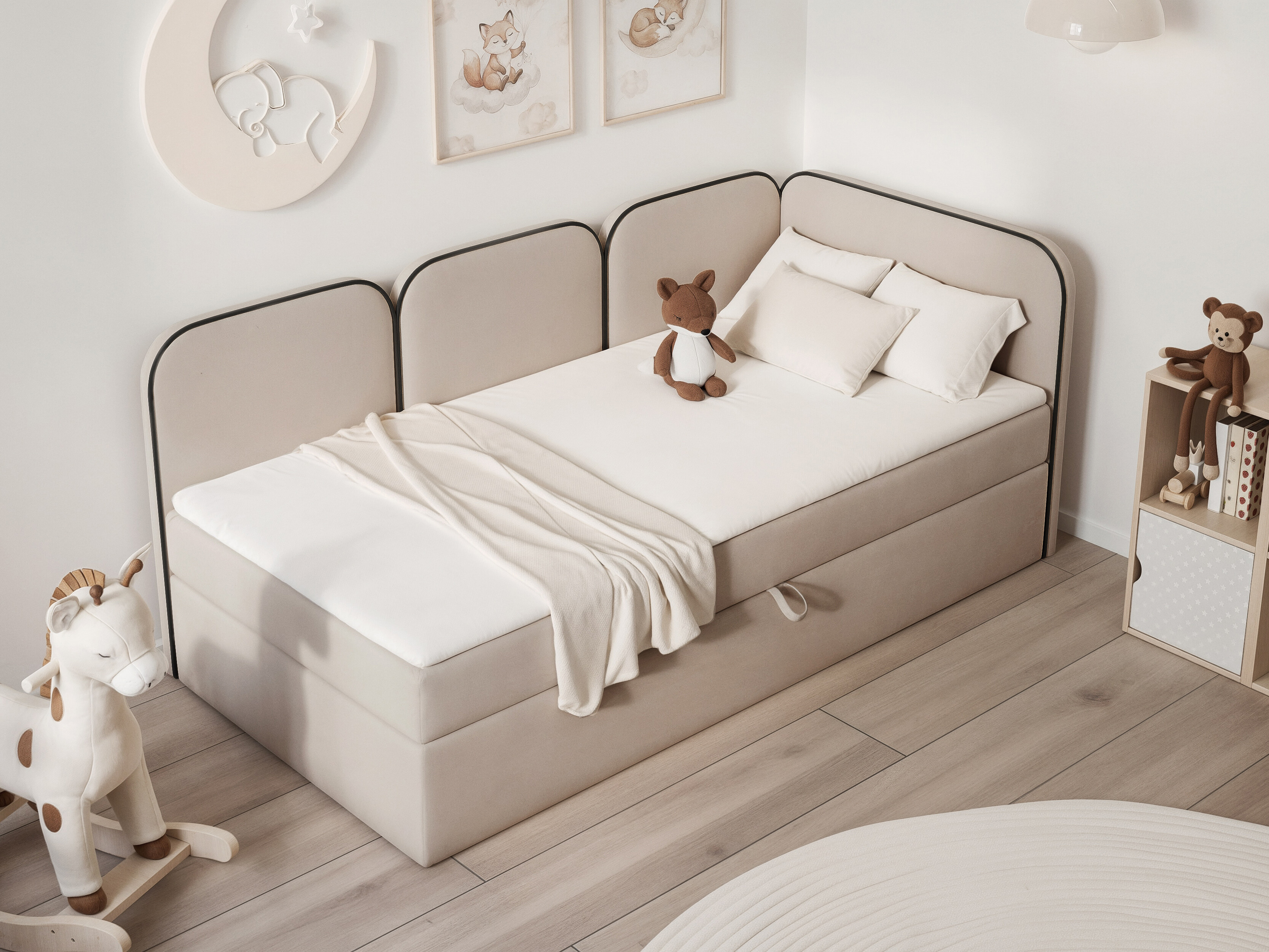 Postelja Hesperia 138 (Dream Velvet 202.05)