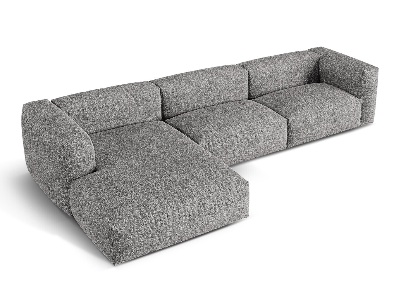 Modularna kotna sedežna garnitura Sorcoro 120 (Monet Graphite)