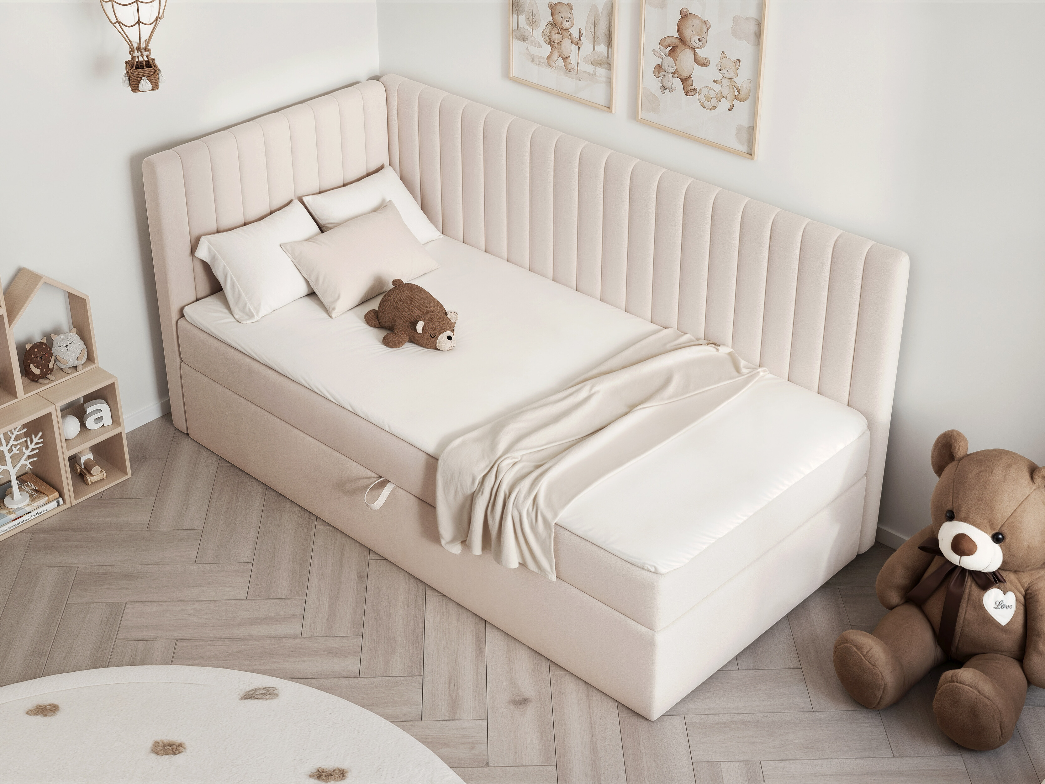 Postelja Hesperia 139 (Dream Velvet 202.03)