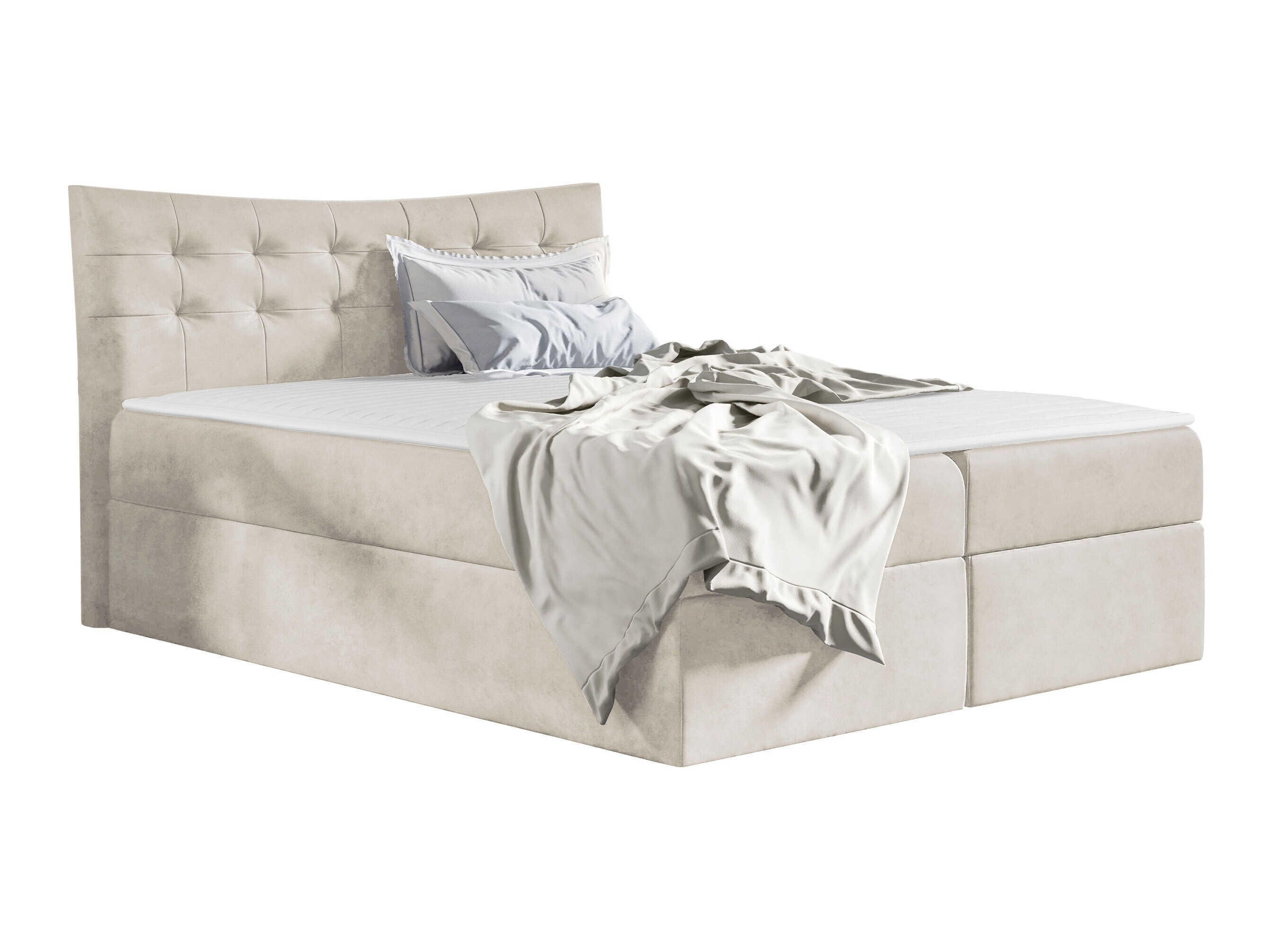 Boxspring postelja Insula (Paros 01)