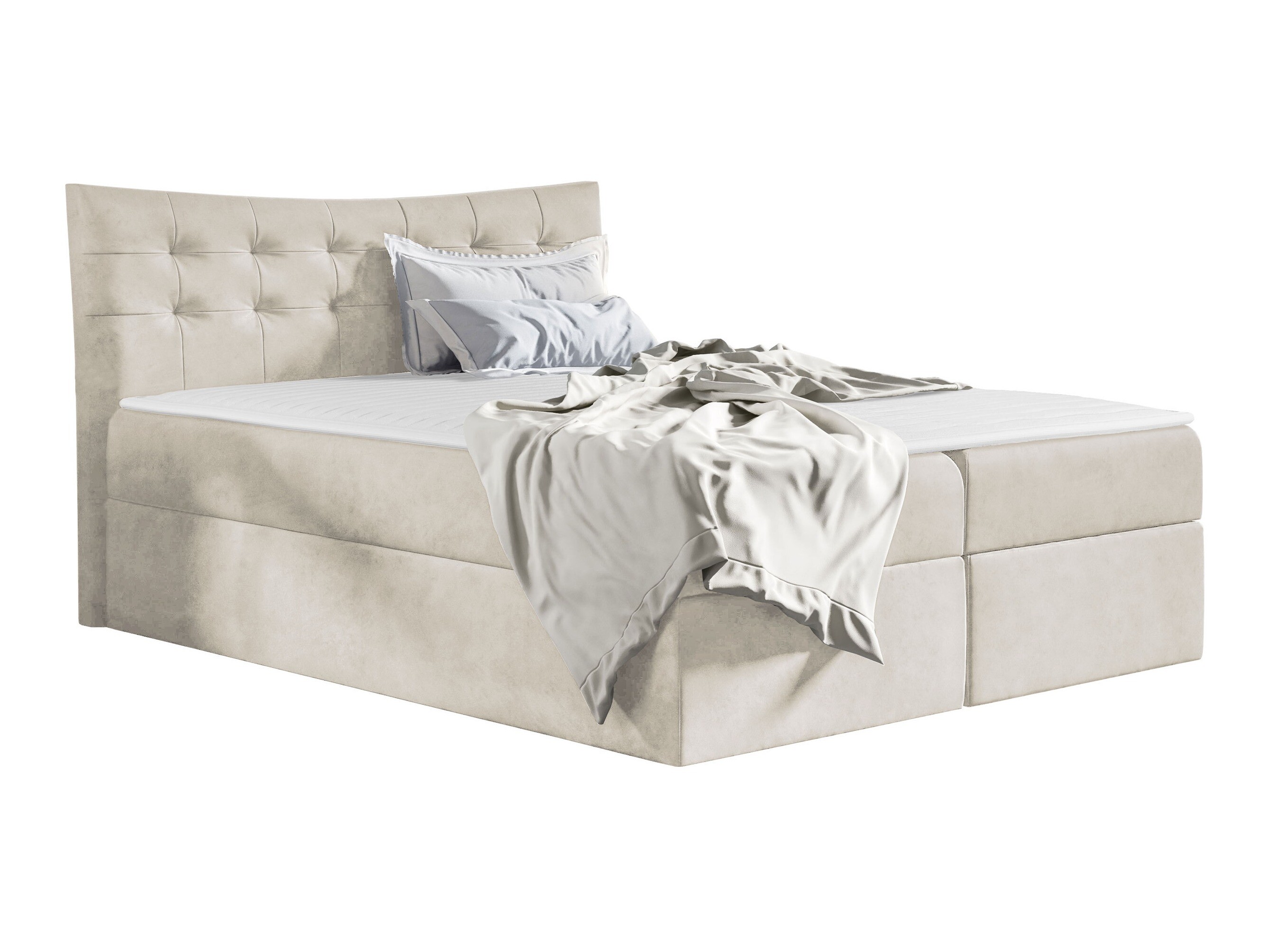 Boxspring postelja Insula (Paros 01)