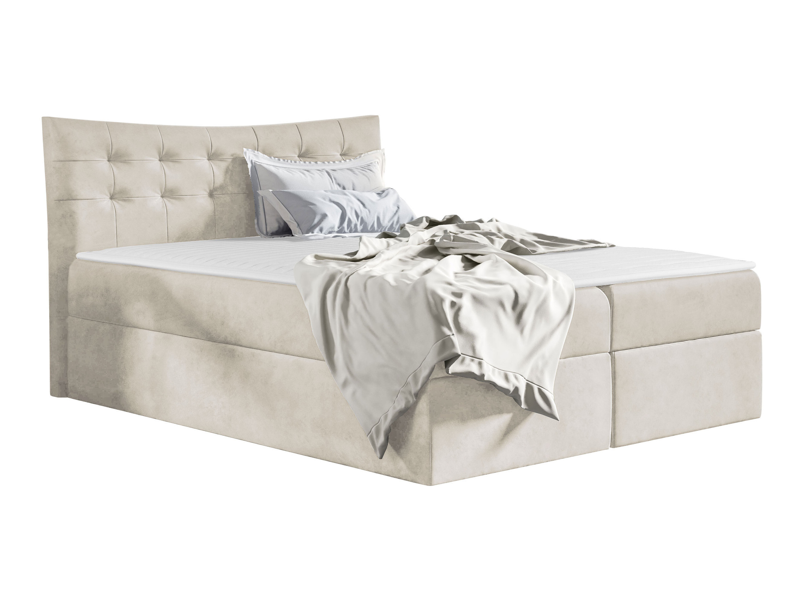 Boxspring postelja Insula (Paros 01)