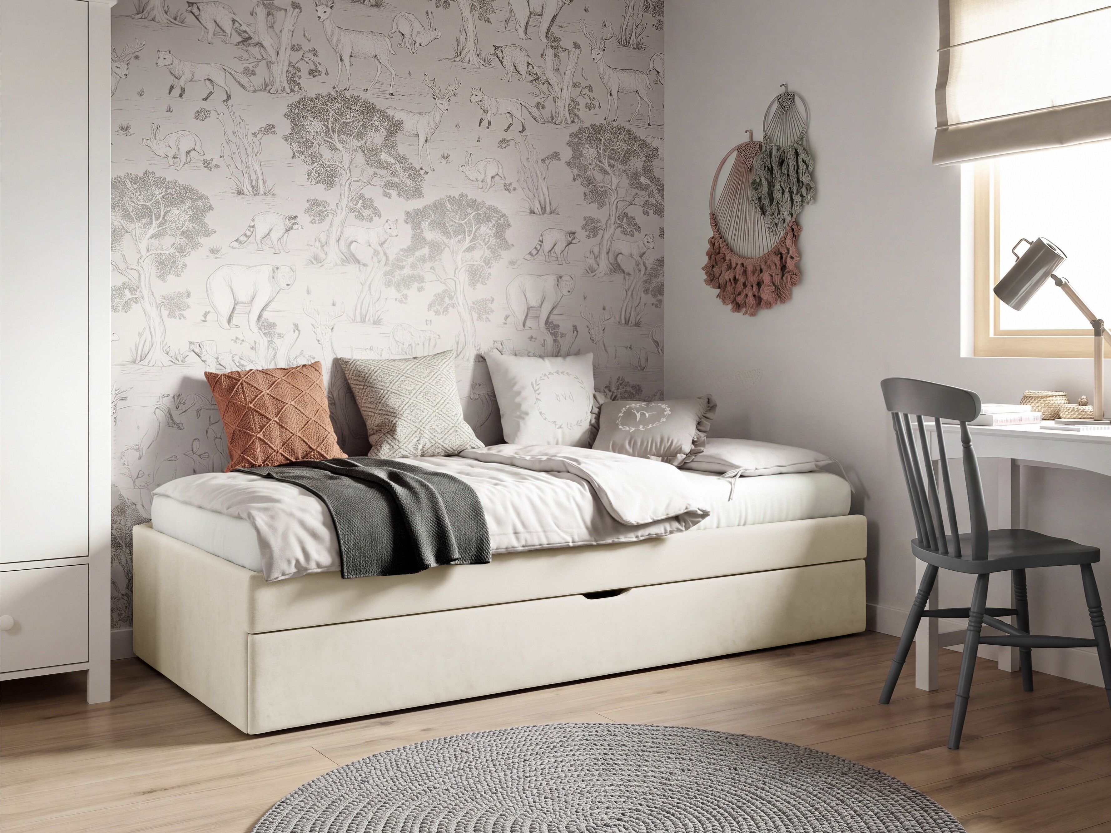 Postelja Franklin 229 (Magic Velvet 2256)
