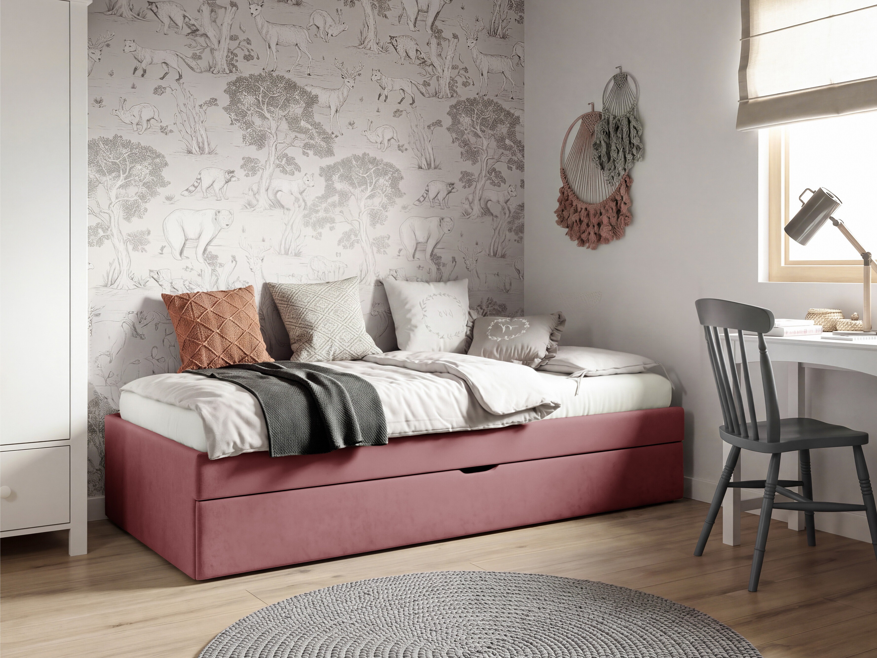 Postelja Franklin 229 (Magic Velvet 2258)