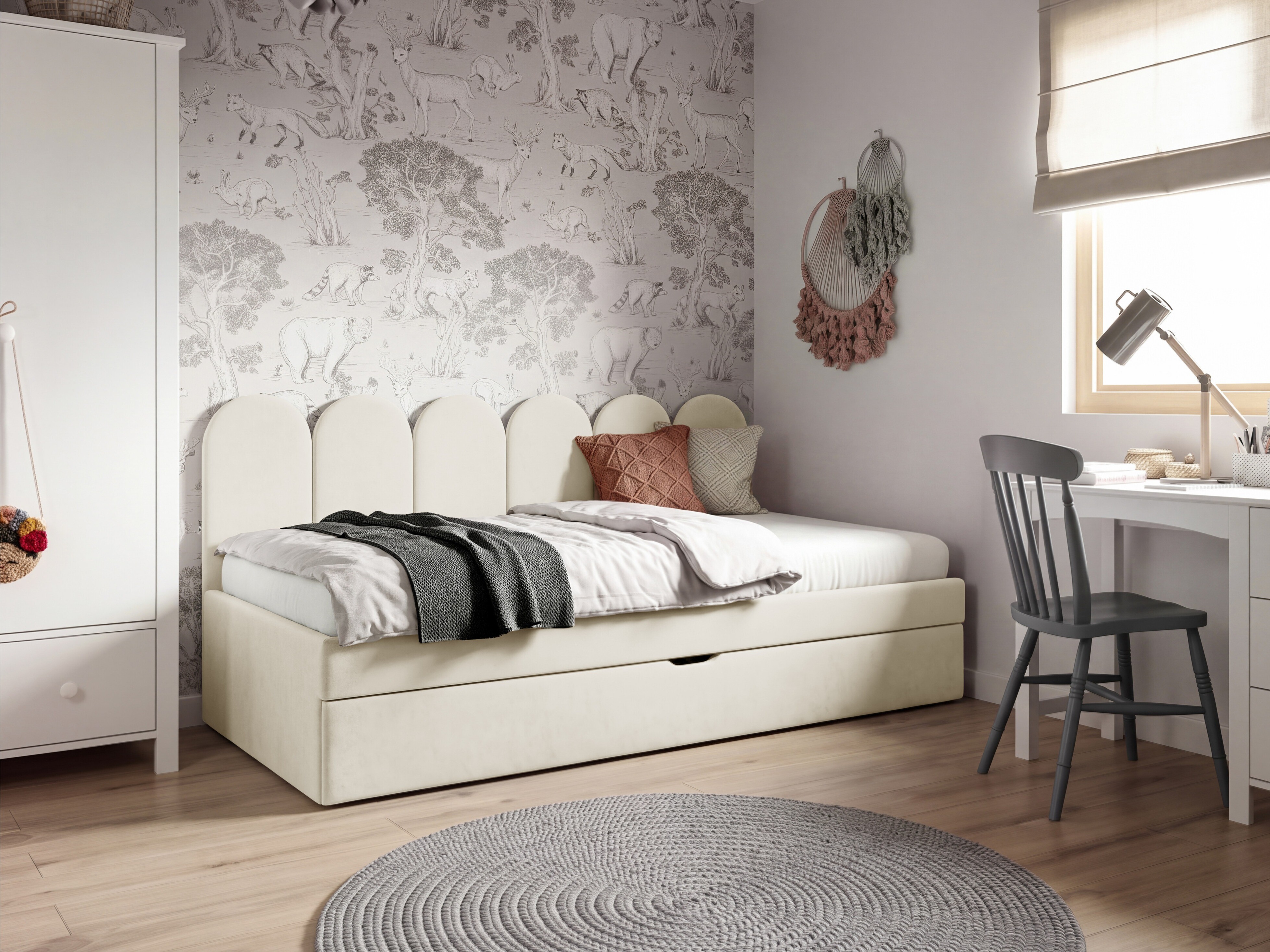 Postelja Franklin 230 (Magic Velvet 2256)