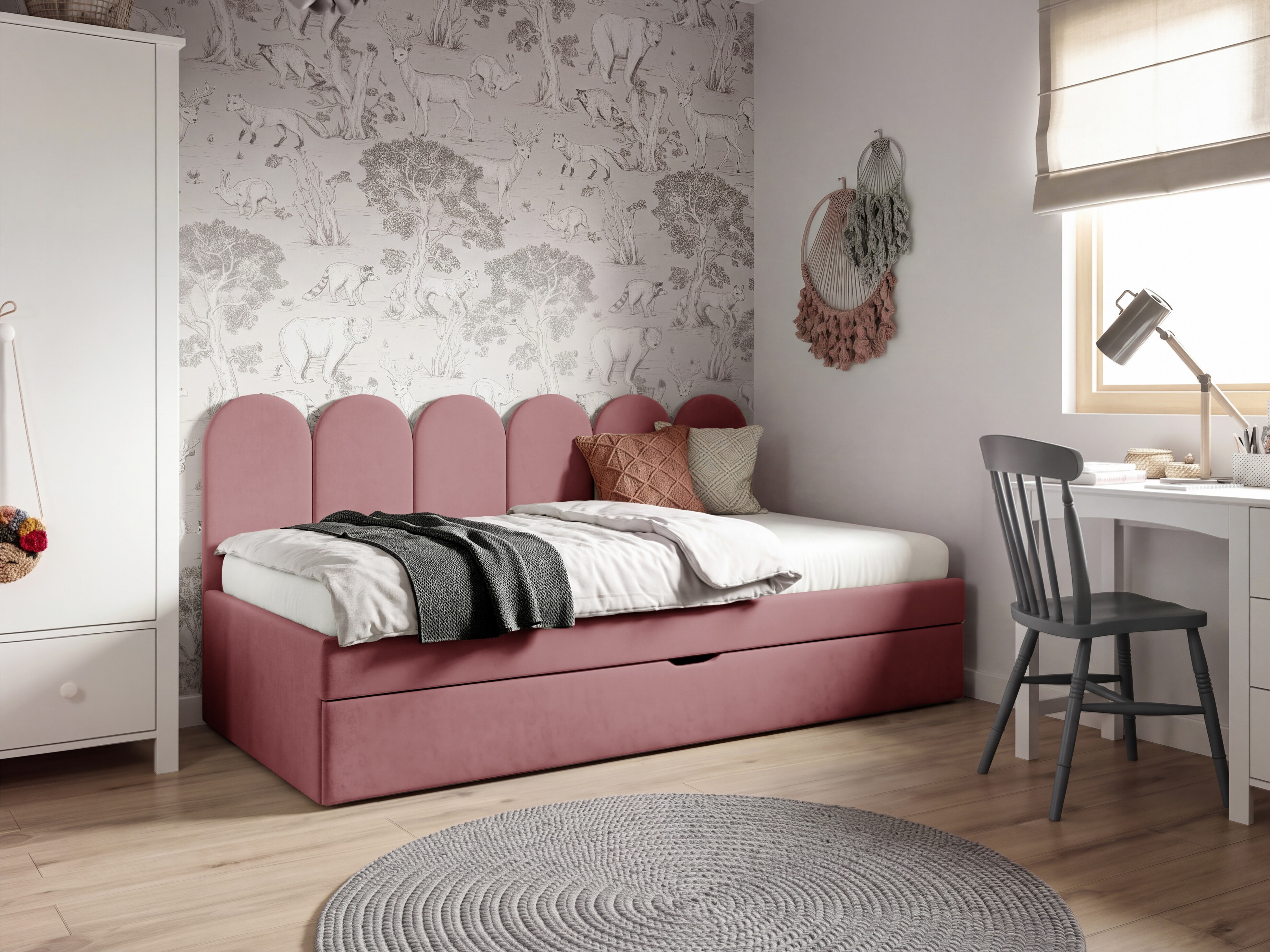 Postelja Franklin 230 (Magic Velvet 2258)