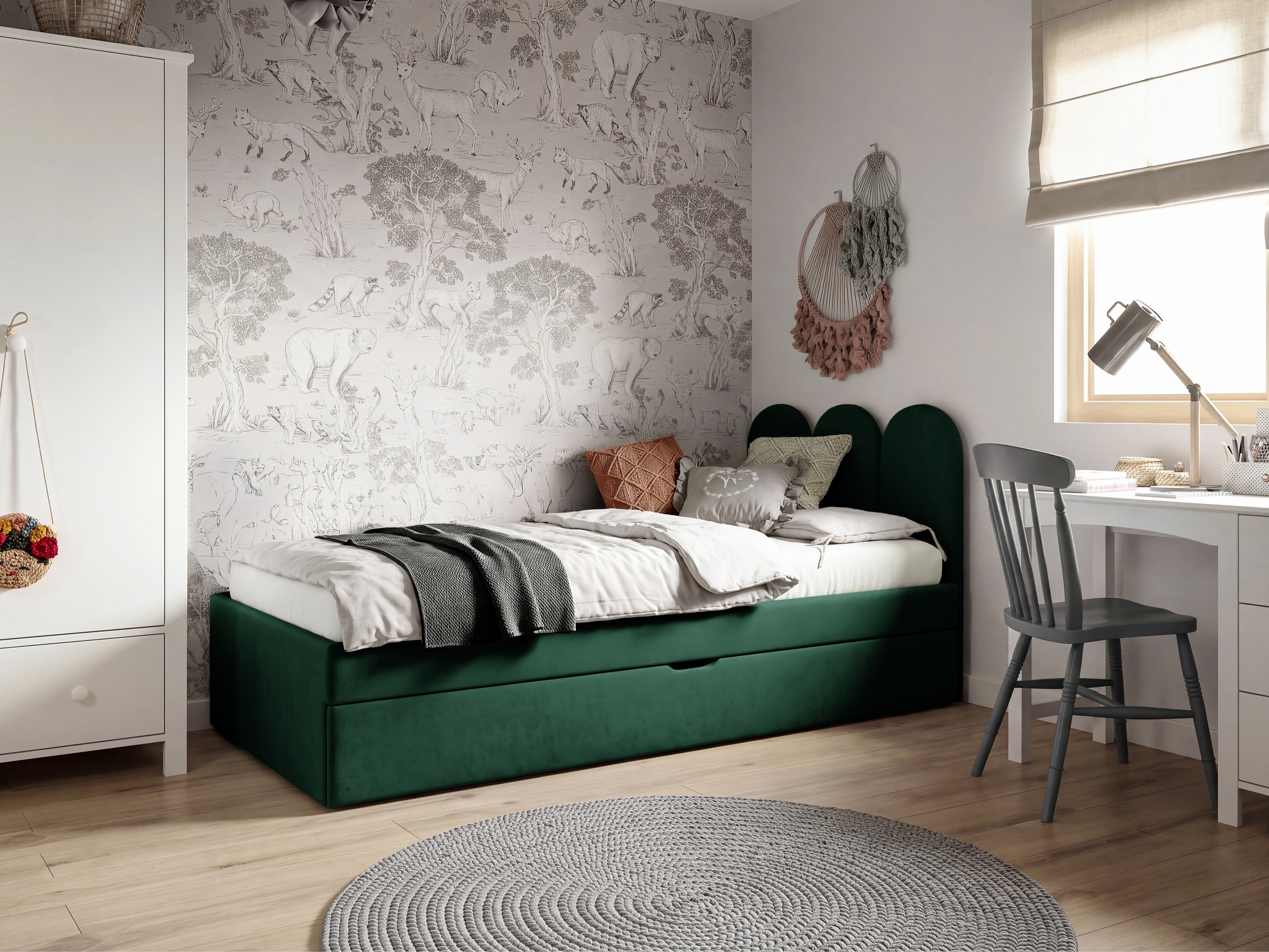 Postelja Franklin 231 (Magic Velvet 2225)