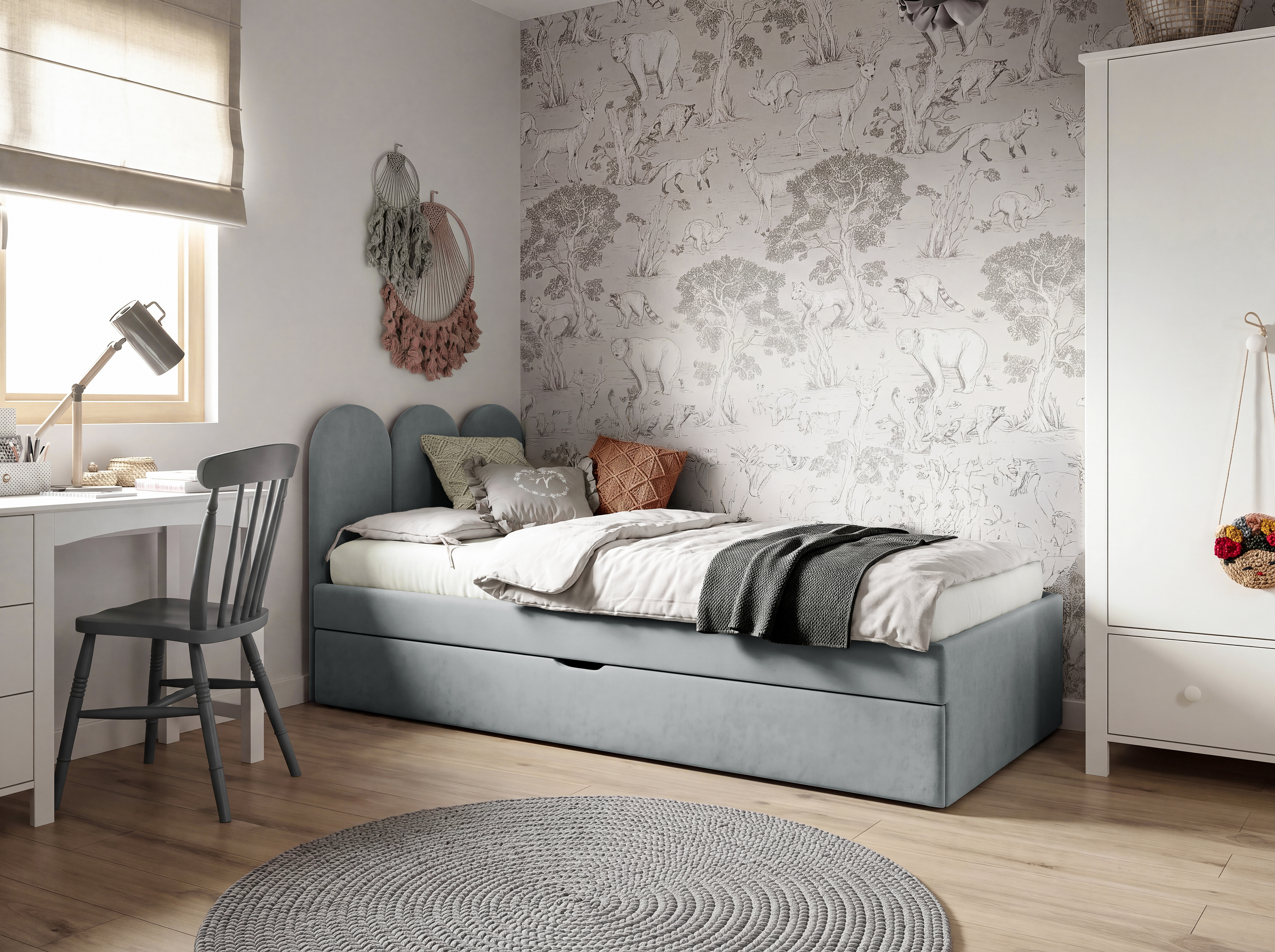 Postelja Franklin 231 (Magic Velvet 2240)