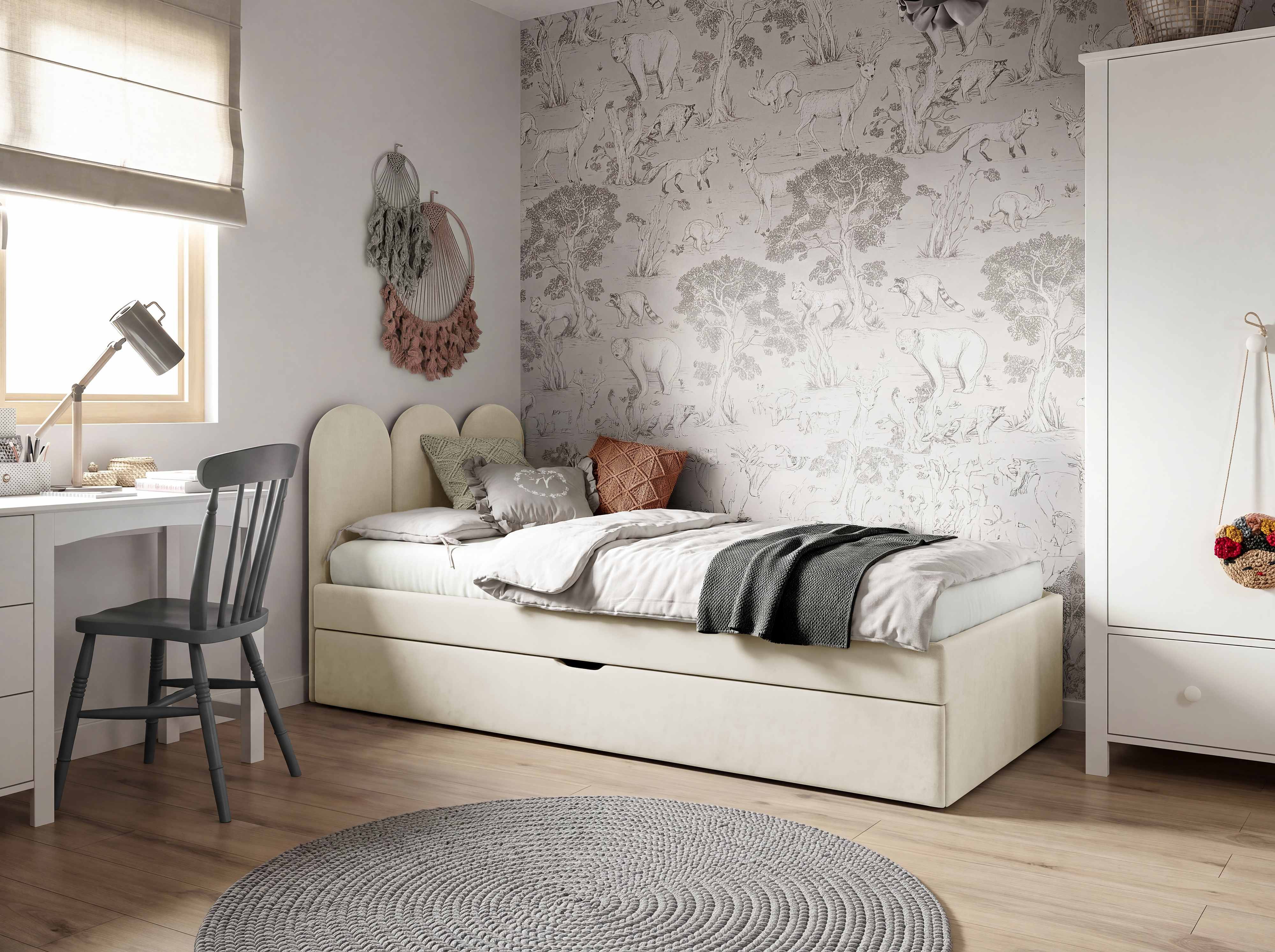 Postelja Franklin 231 (Magic Velvet 2256)