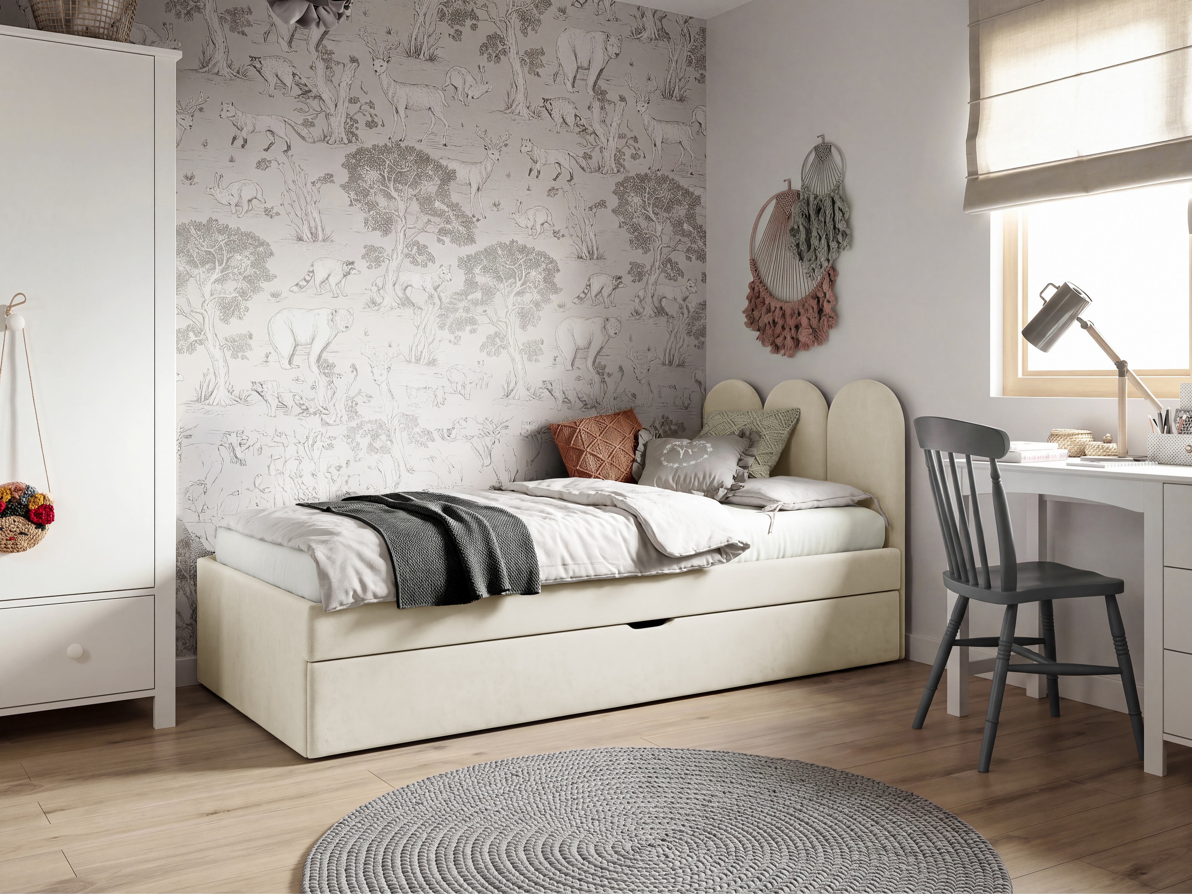 Postelja Franklin 231 (Magic Velvet 2256)