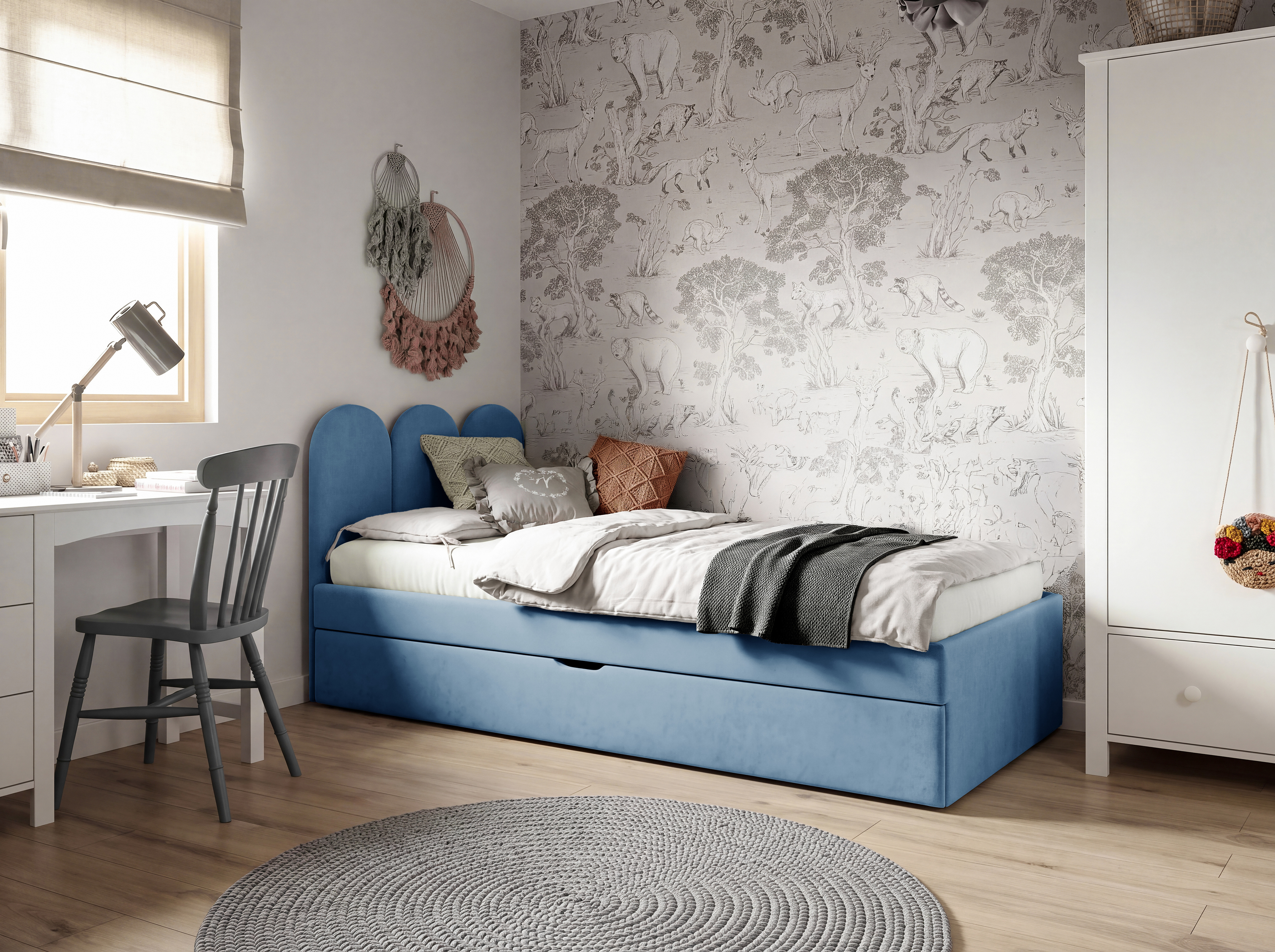 Postelja Franklin 231 (Magic Velvet 2260)