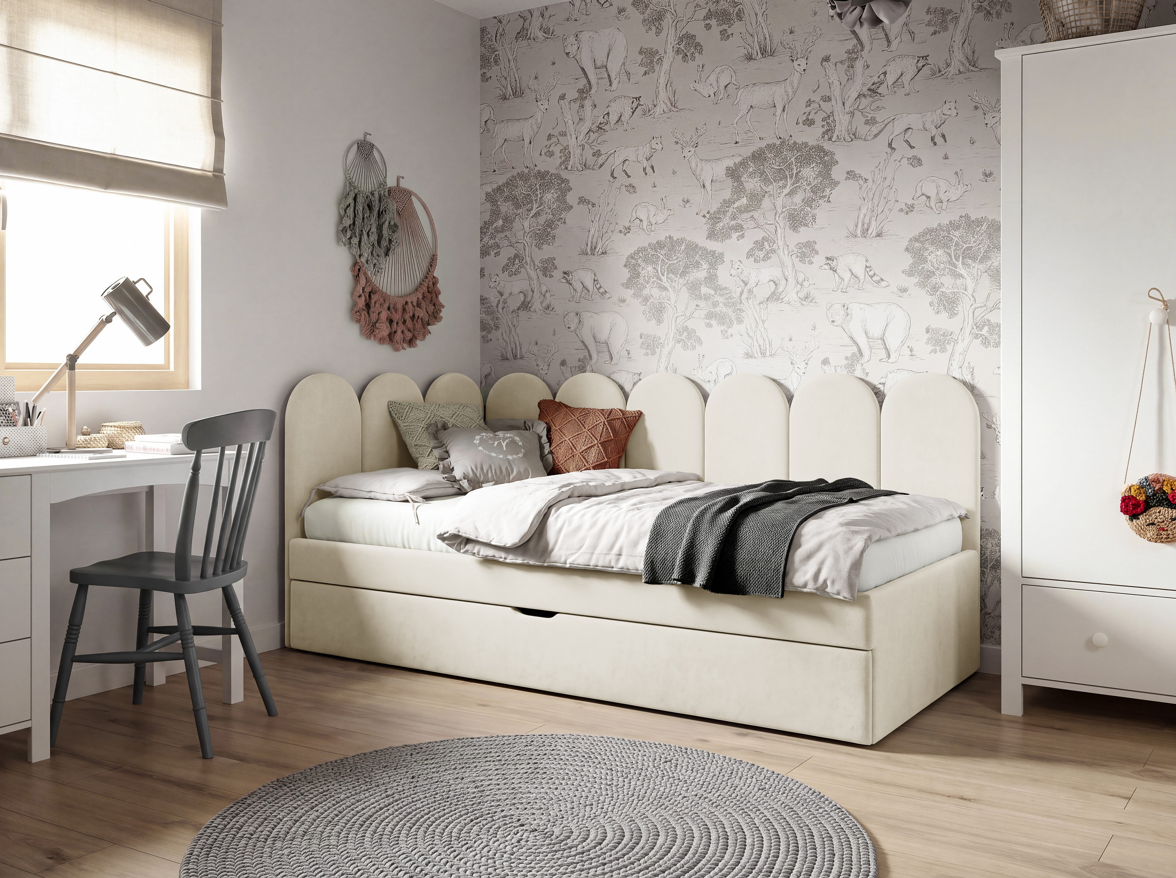 Postelja Franklin 232 (Magic Velvet 2256)