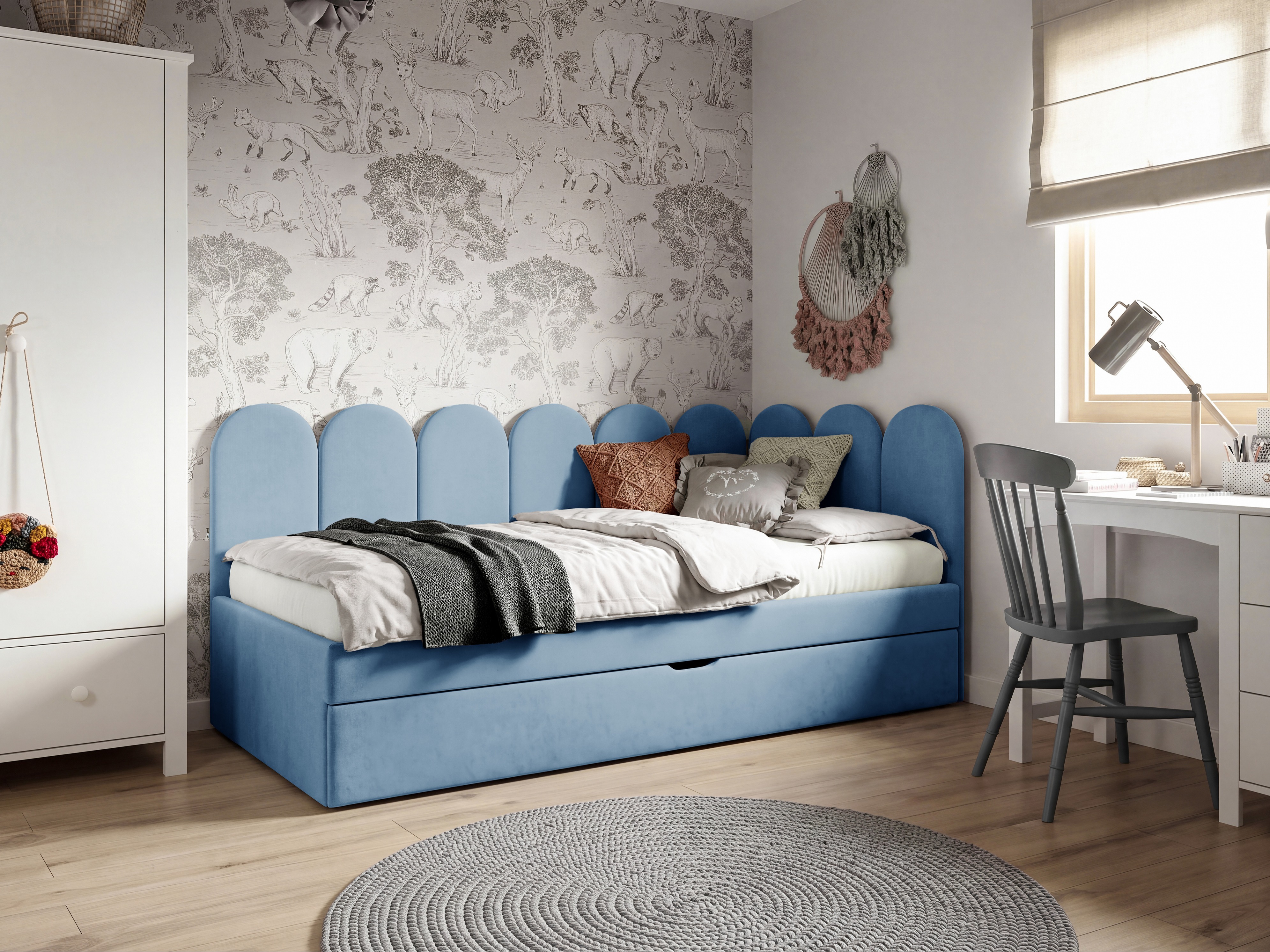 Postelja Franklin 232 (Magic Velvet 2260)
