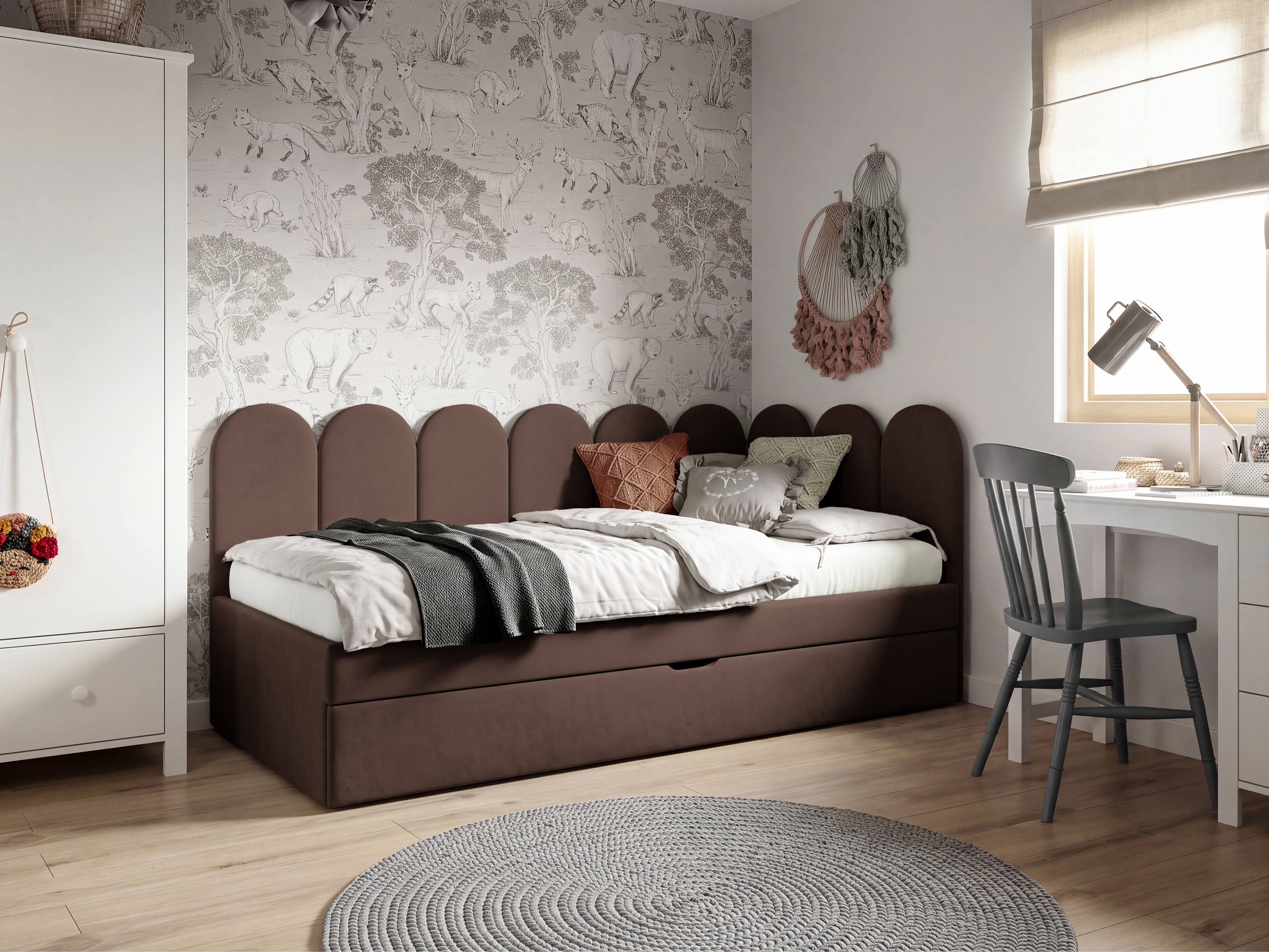 Postelja Franklin 232 (Magic Velvet 2299)
