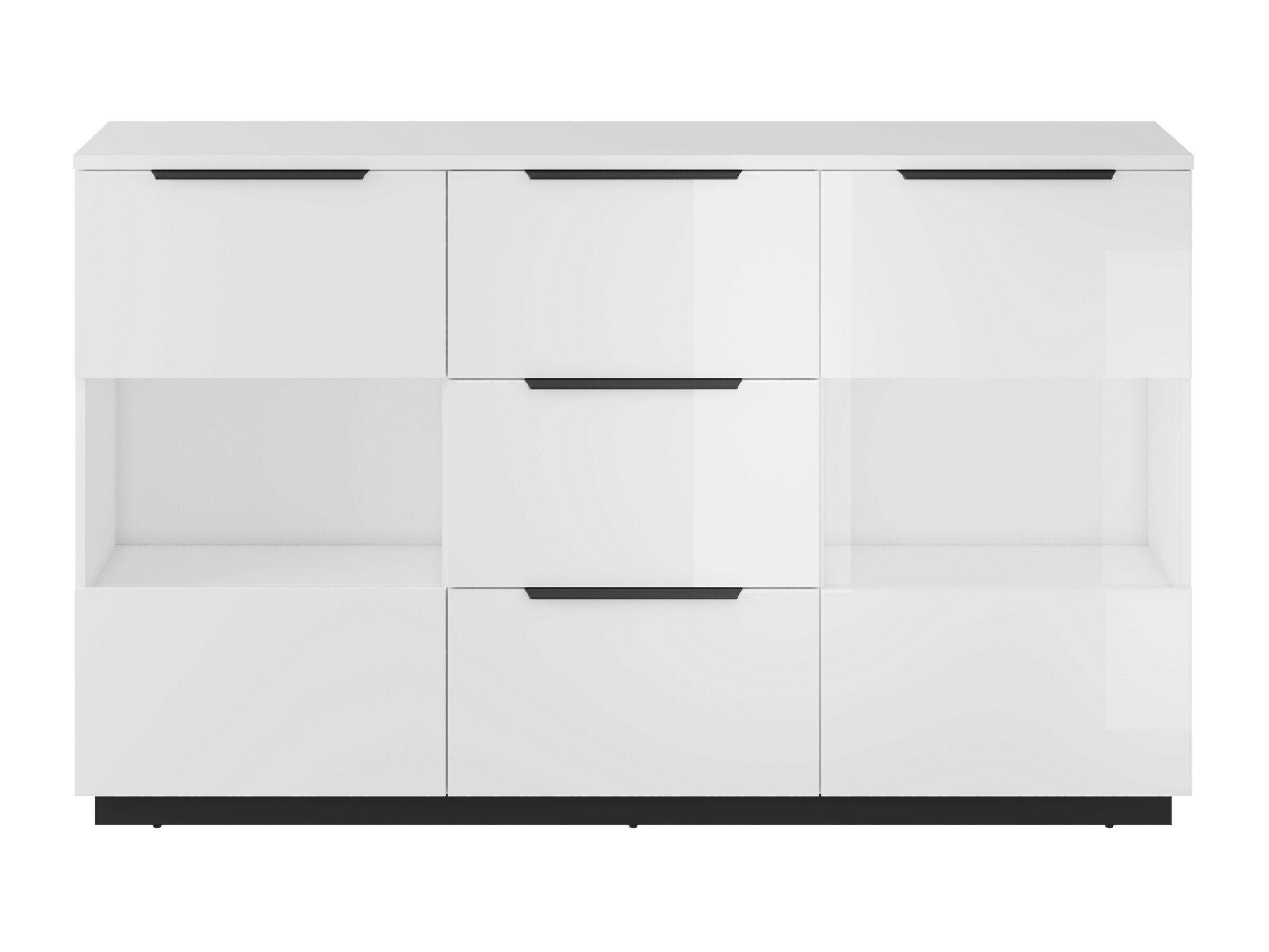 Komoda Talevaro 105 (Bela + Sijaj bela)