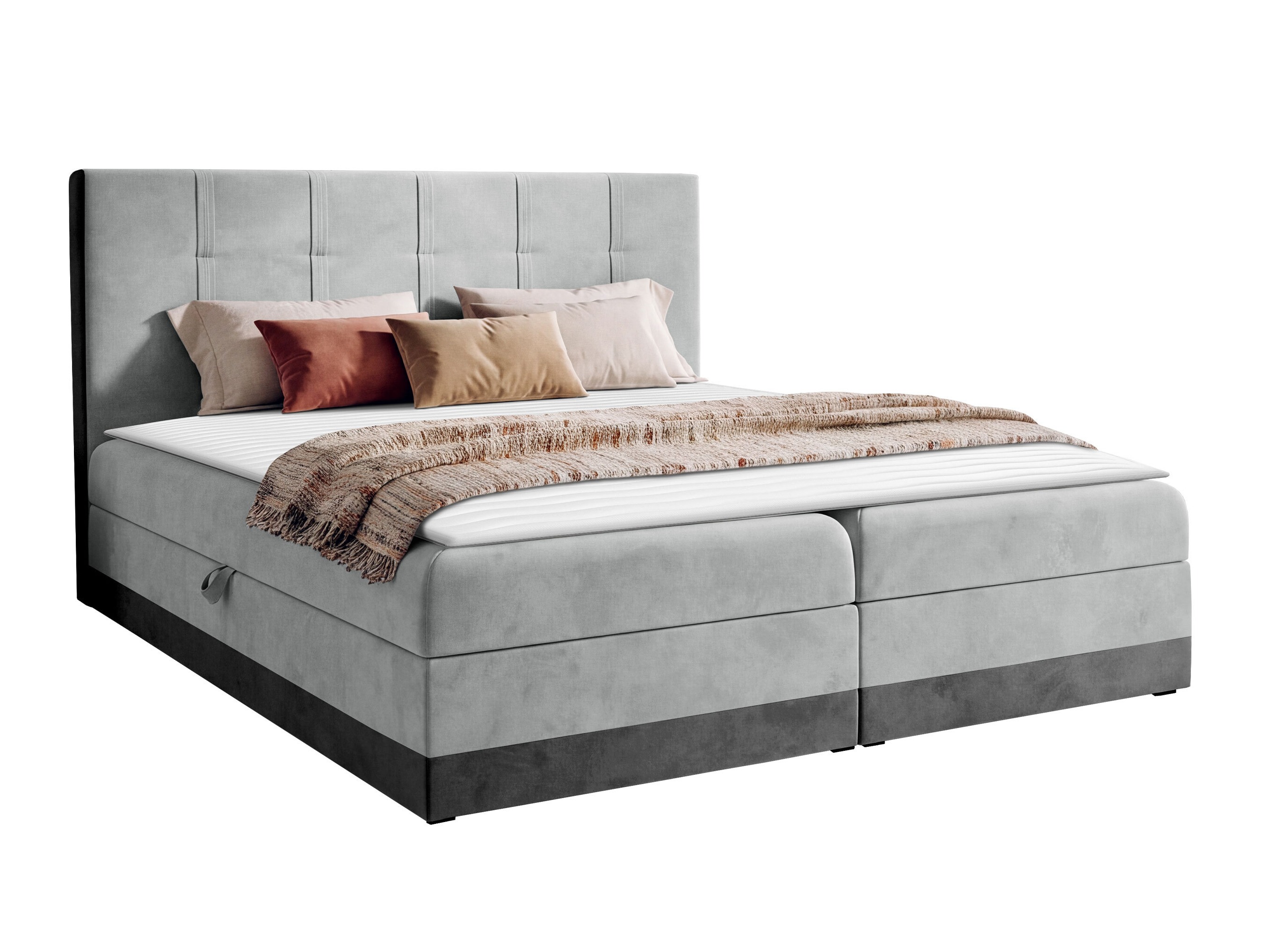 Boxspring postelja Villa (Kameleon 92 + Kameleon 84)