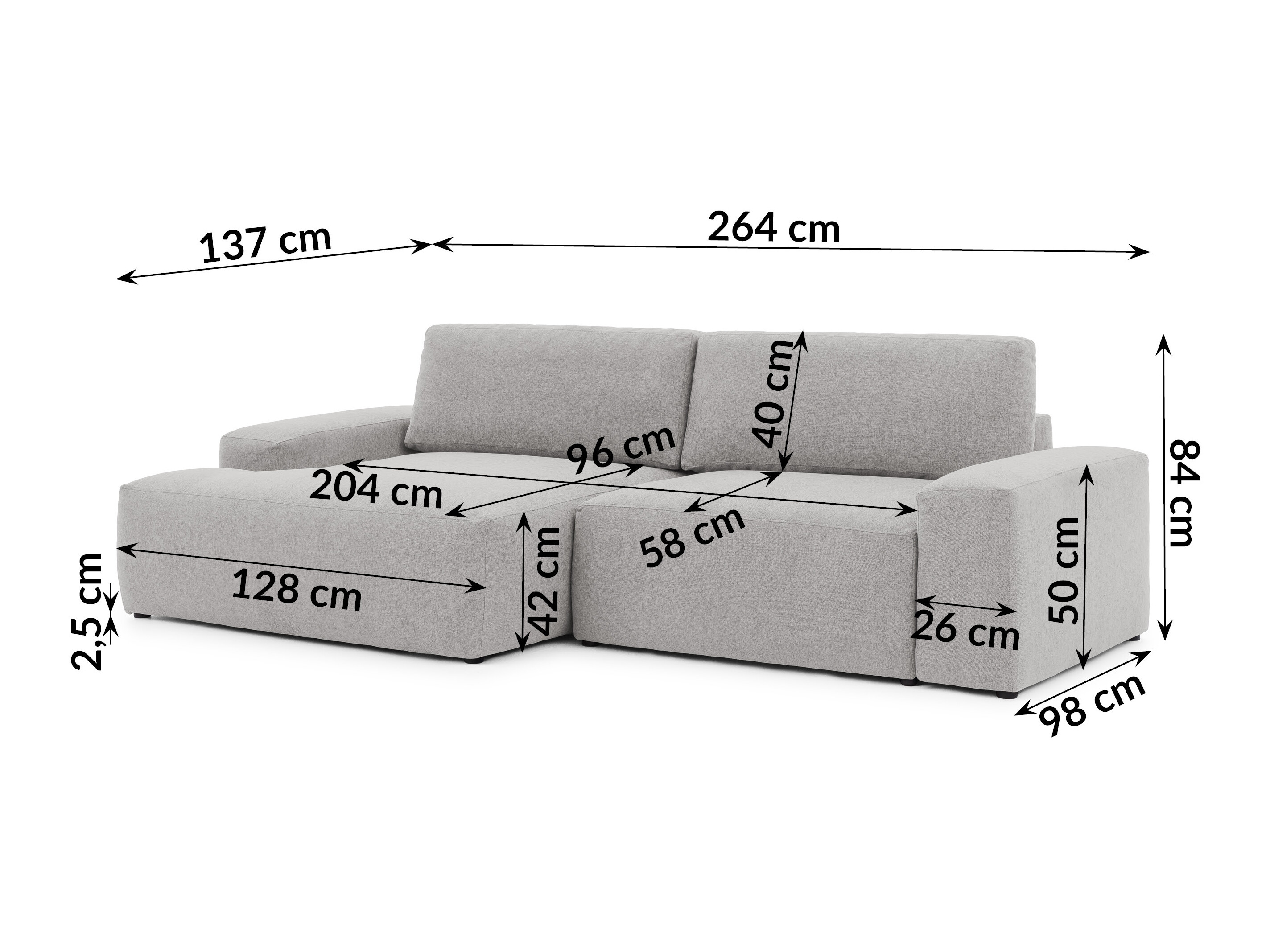 Kotna garnitura Rocklin 237 (Alta 15)