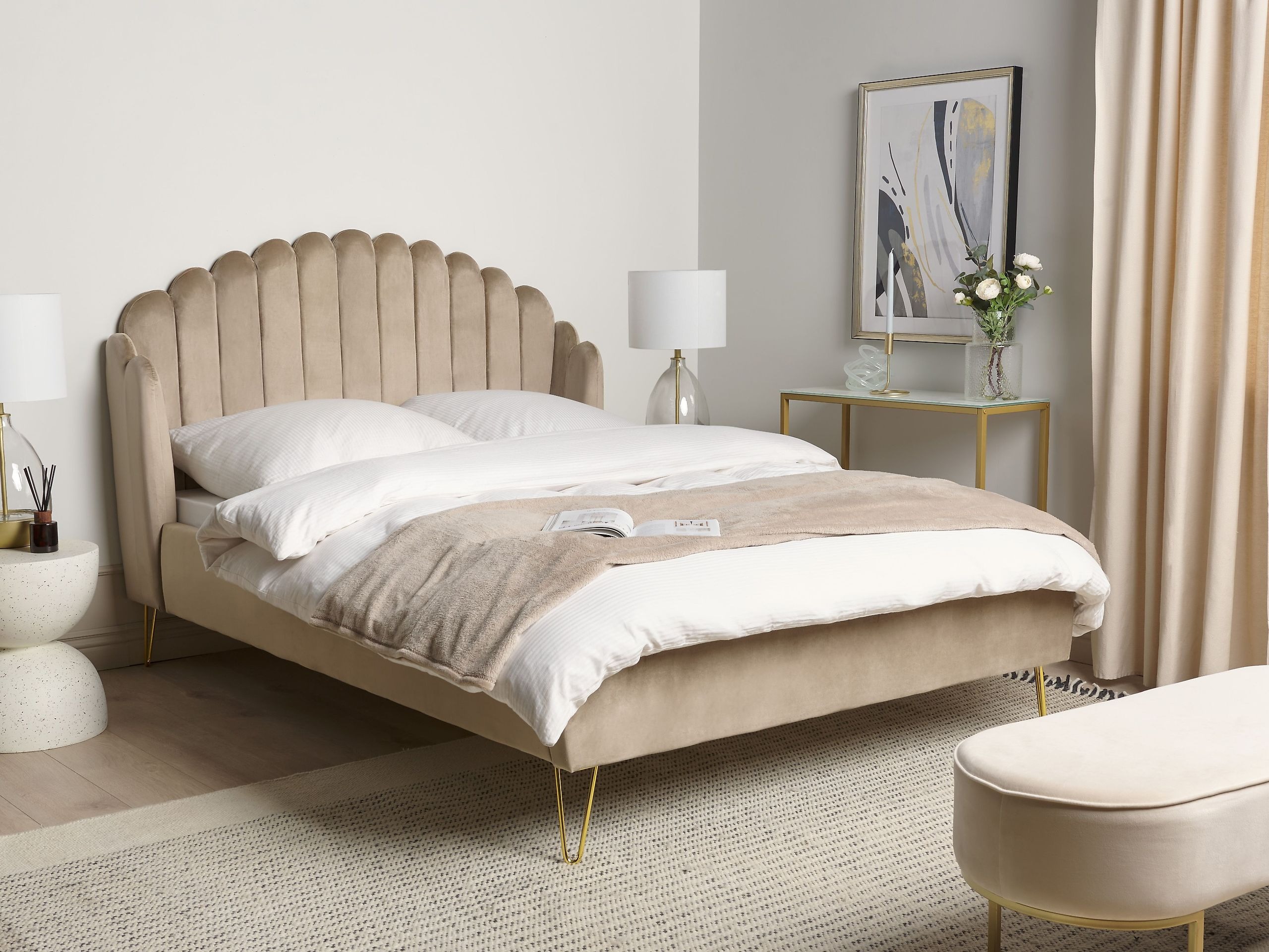Postelja Berwyn 264 (Taupe)