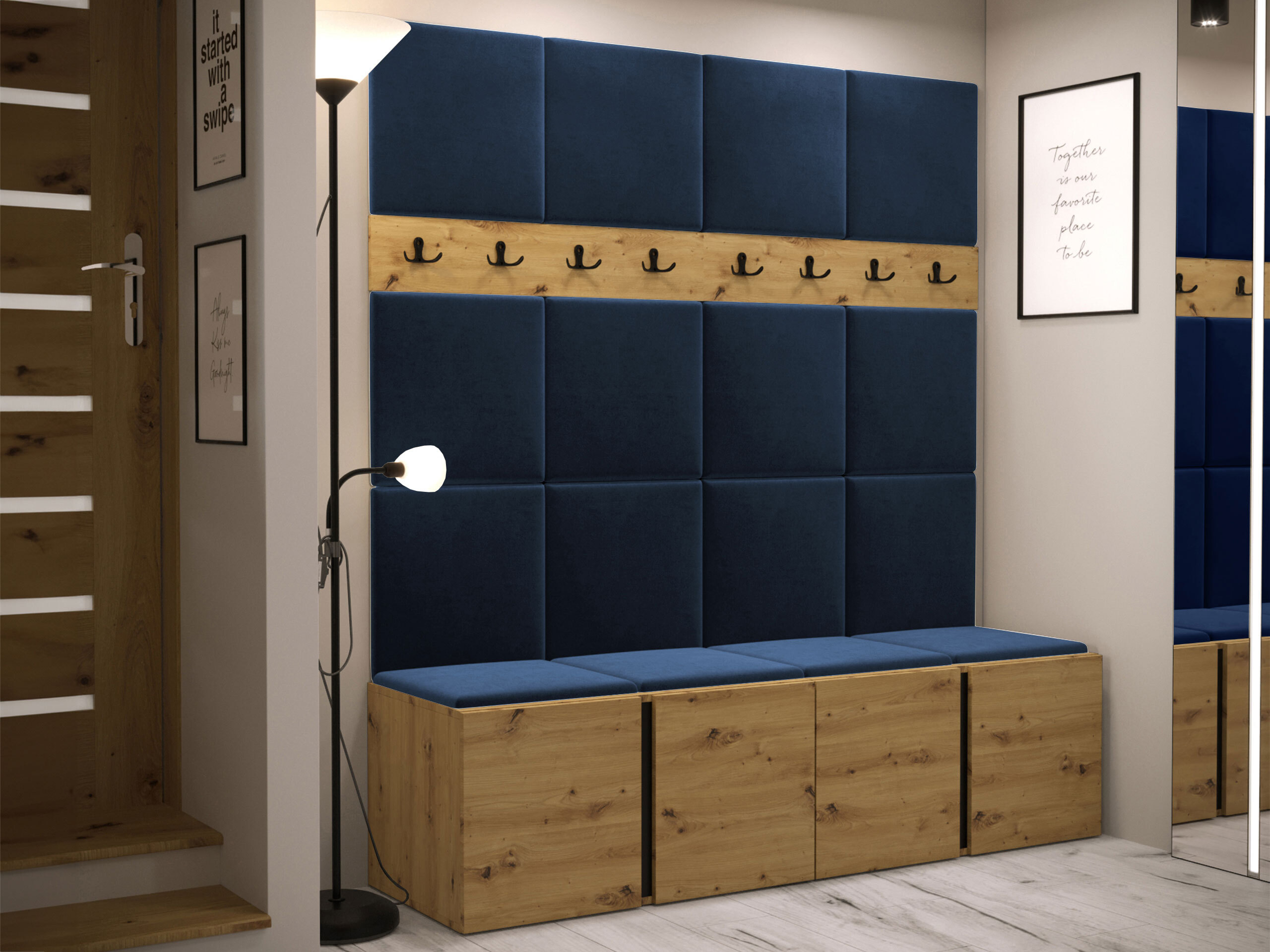 Komplet za predsobo Pinis V (Polo 891)