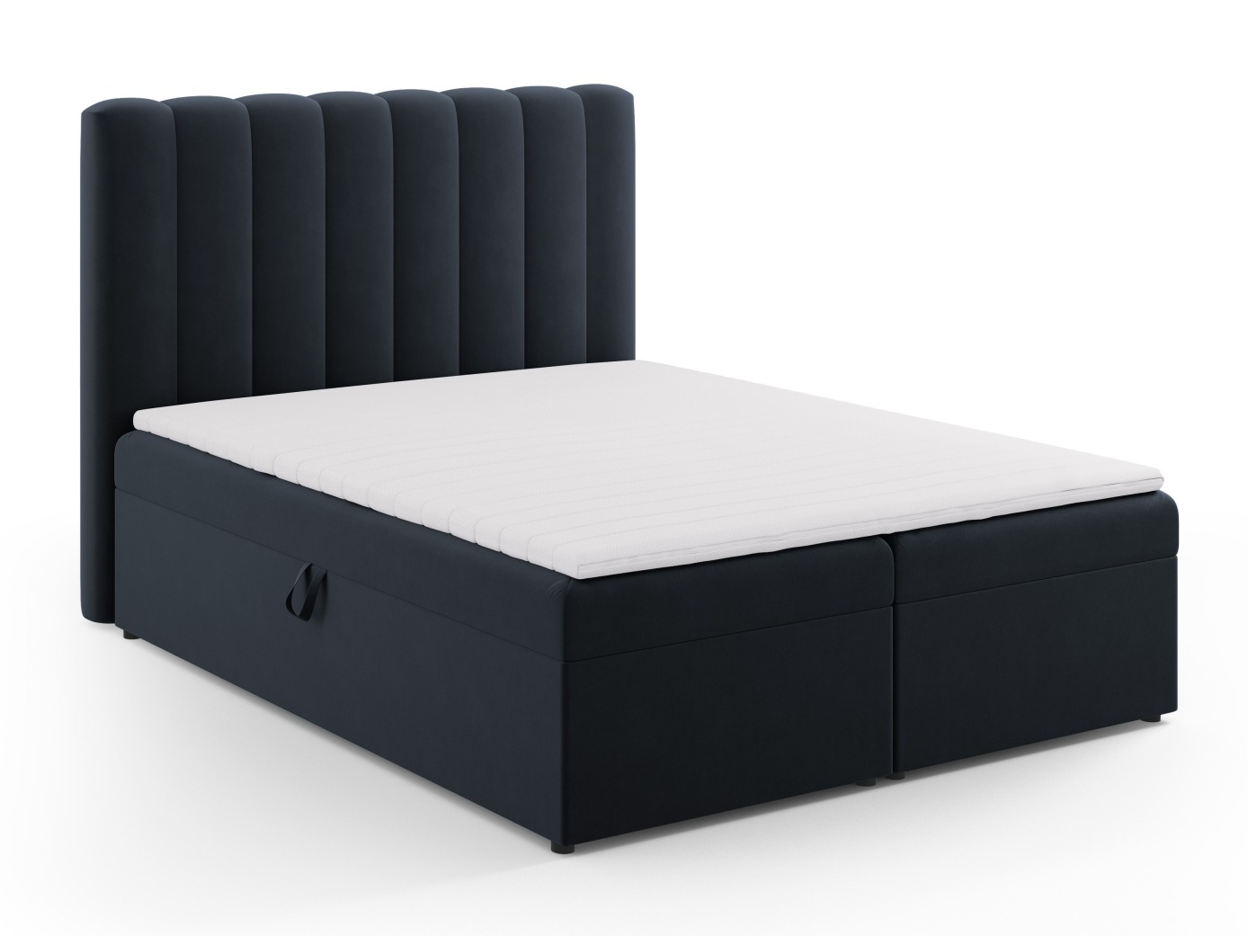 Boxspring postelja Beckley 113 (Bluvel 89)