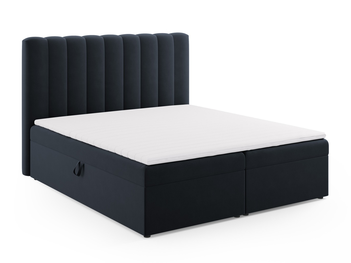 Boxspring postelja Beckley 113 (Bluvel 89)