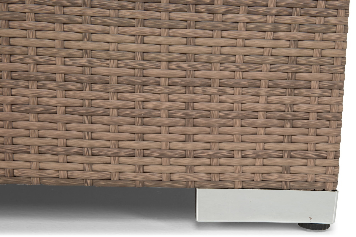 Vrtni fotelj Comfort Garden 1374 (Rjava + Bela)