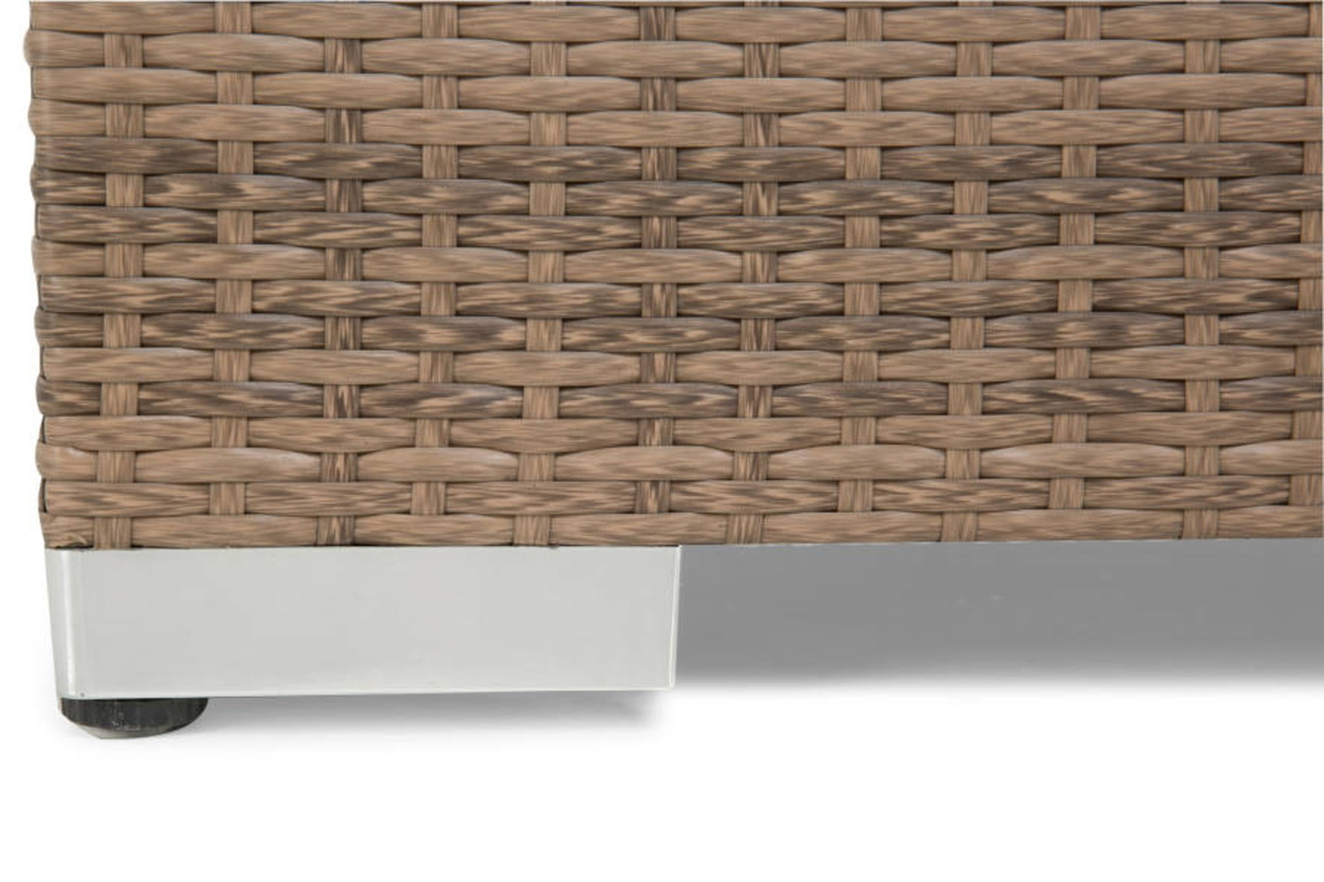 Vrtni kavč Comfort Garden 1375 (Rjava + Bela)