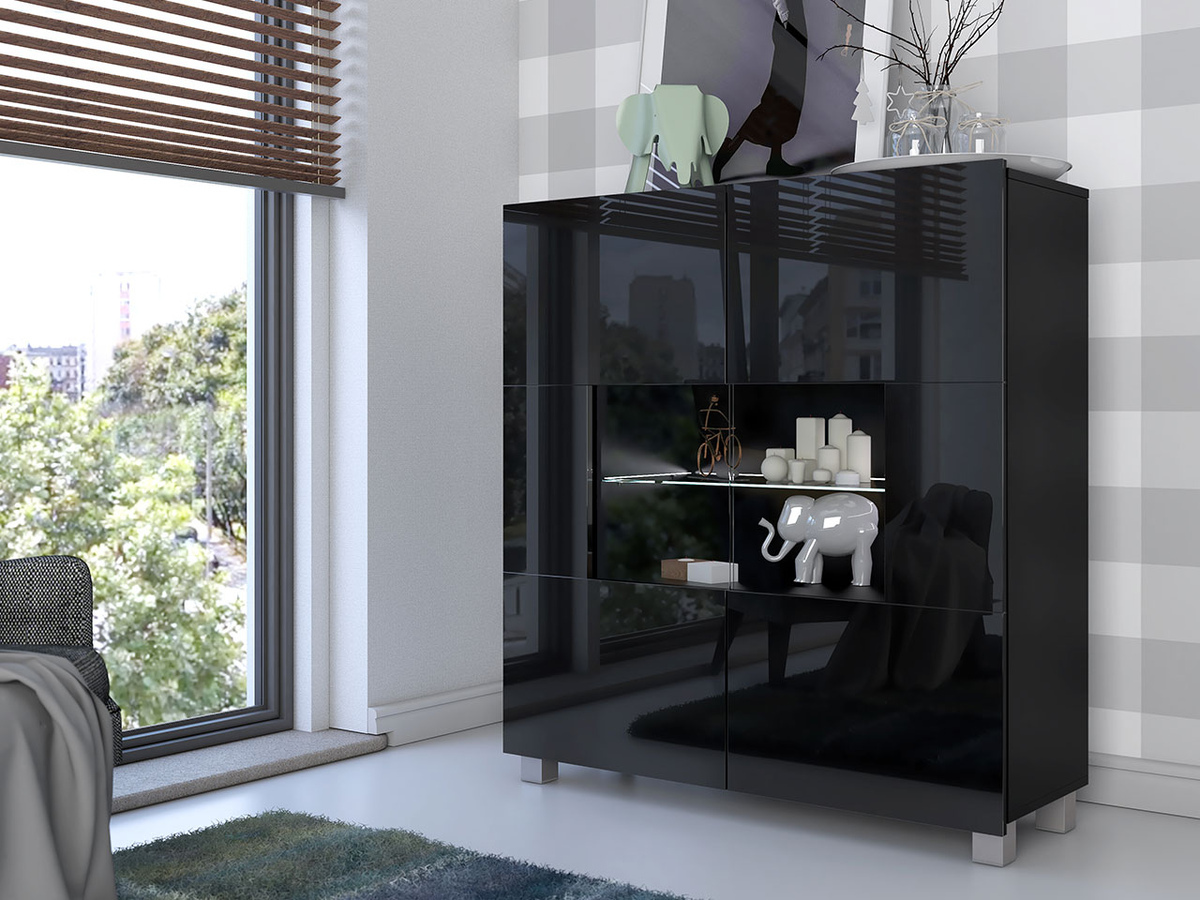 Omarica Tivdalu 100 (Črna + Sijaj črna)