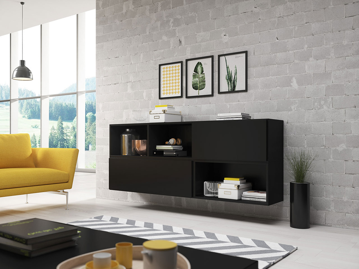 TV-omarica Corbele 121 (Črna)