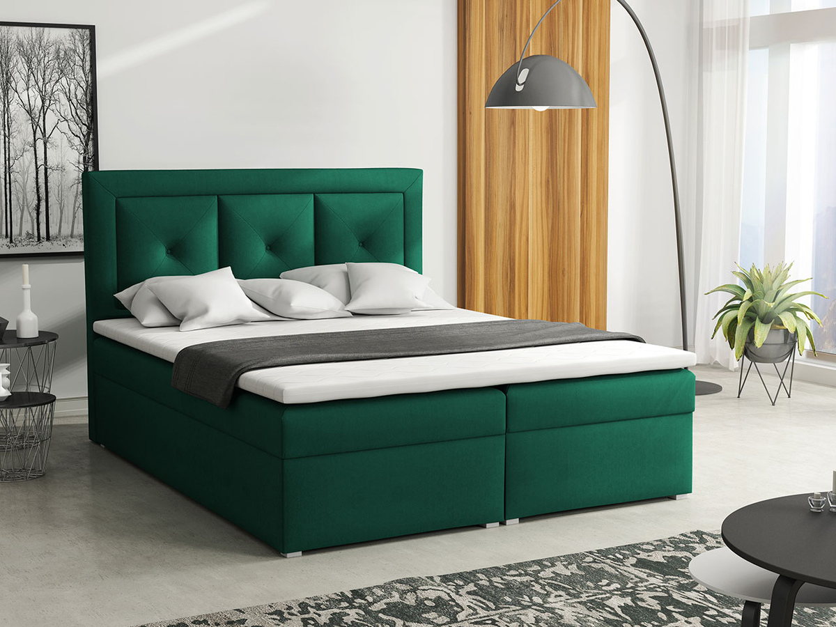 Boxspring postelja Pomona 113 (Kronos 19)