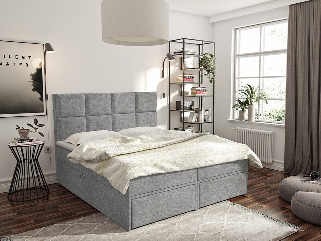 Boxspring postelja Eugene 101 (Muna 08)