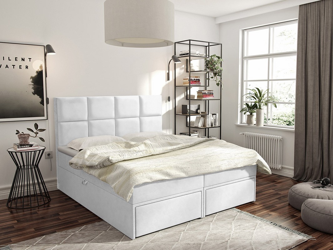 Boxspring postelja Eugene 101 (Soft 17)