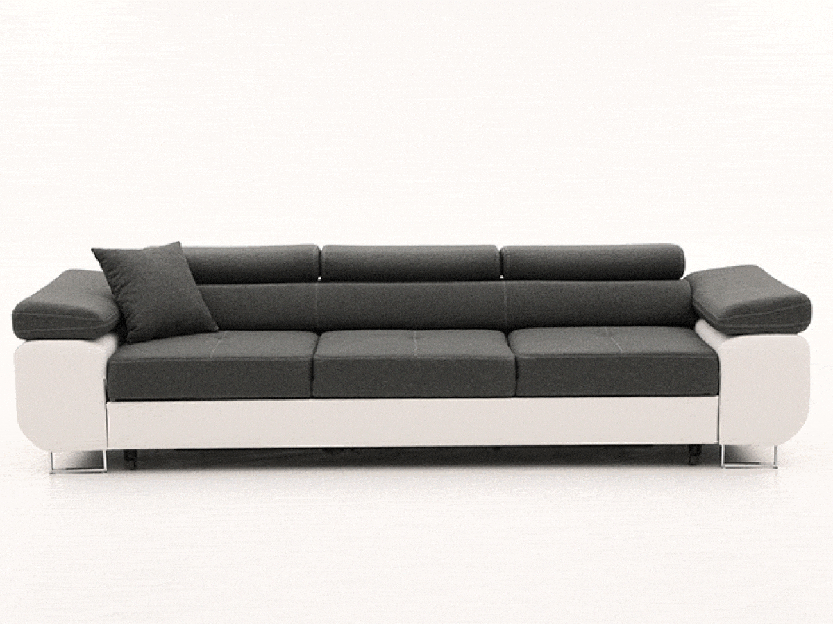 Kavč z ležiščem Eagan 123 (Lux 06 + Soft 11)